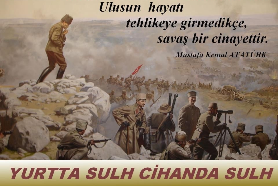 yurtta sulh cihan da sulh